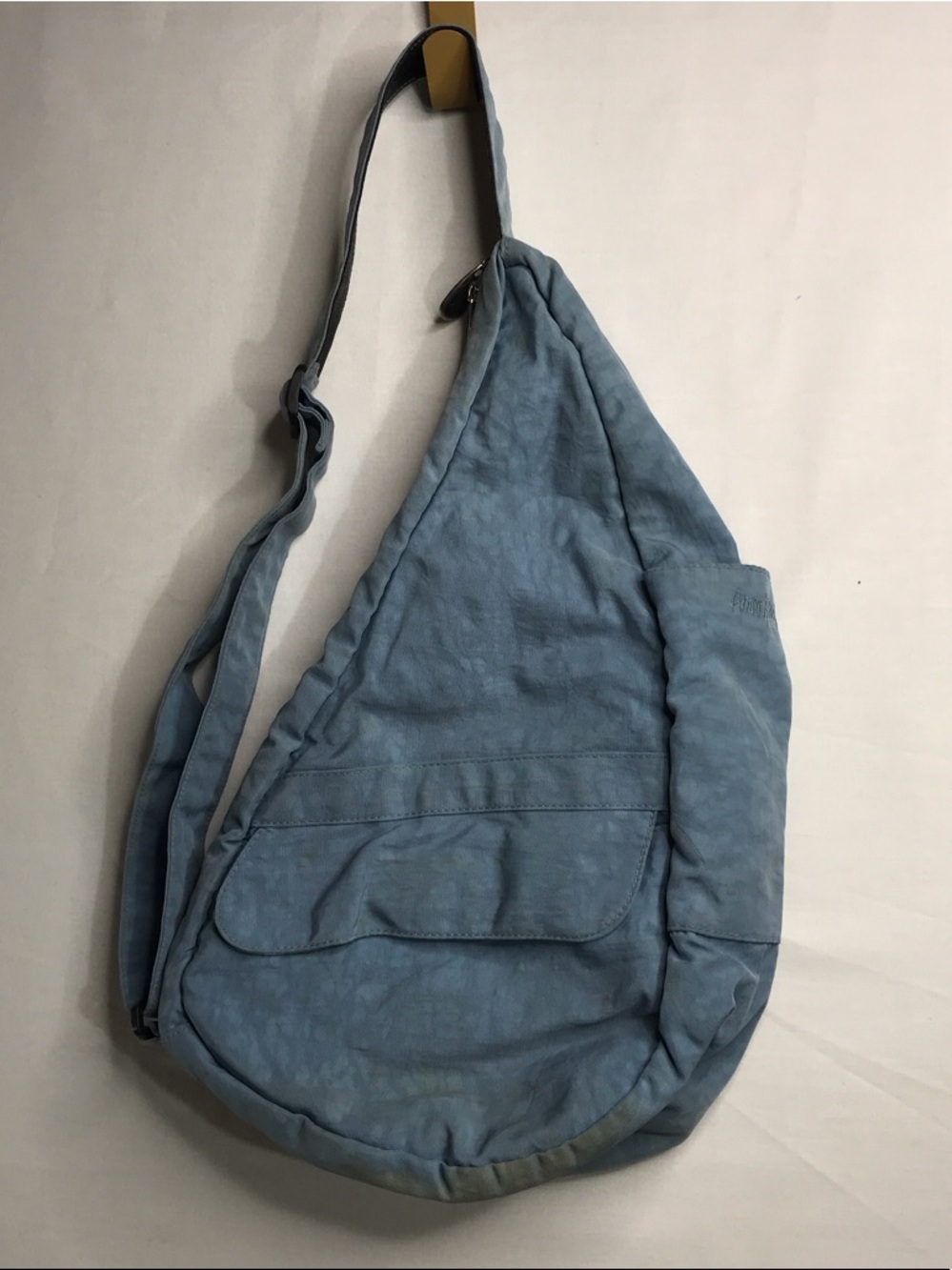 Ameribag Light Blue Sling Bag for Men or Women